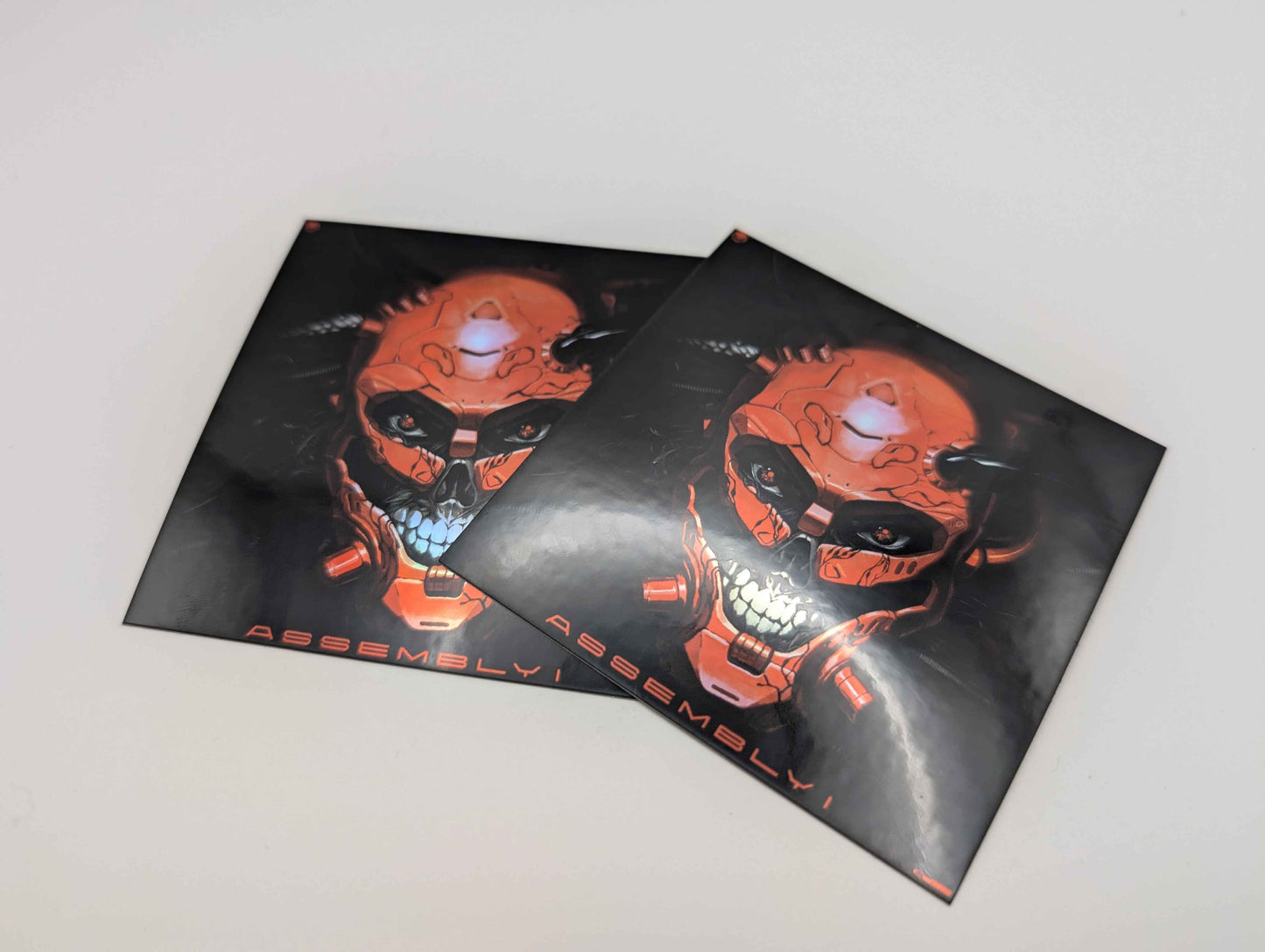 Assembly I holographic stickers