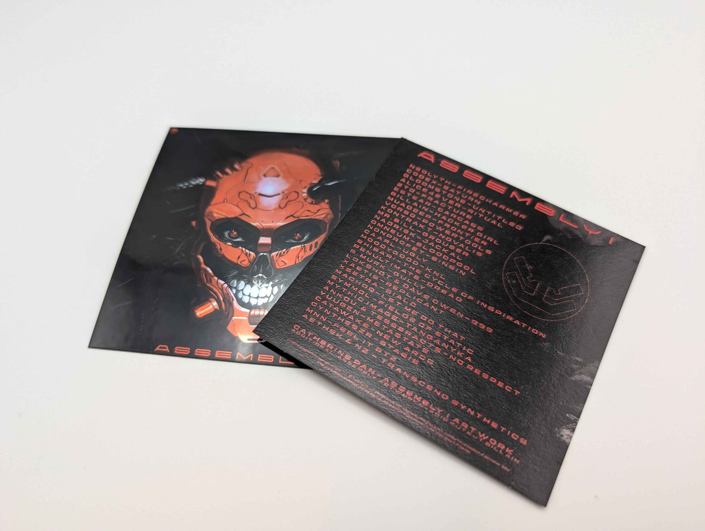 Assembly I holographic stickers