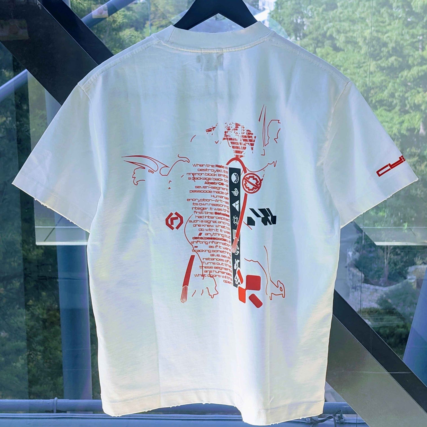 CYBE RUNNER 001 White T-Shirt