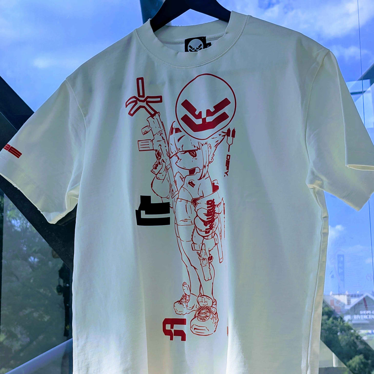 CYBE RUNNER 001 White T-Shirt