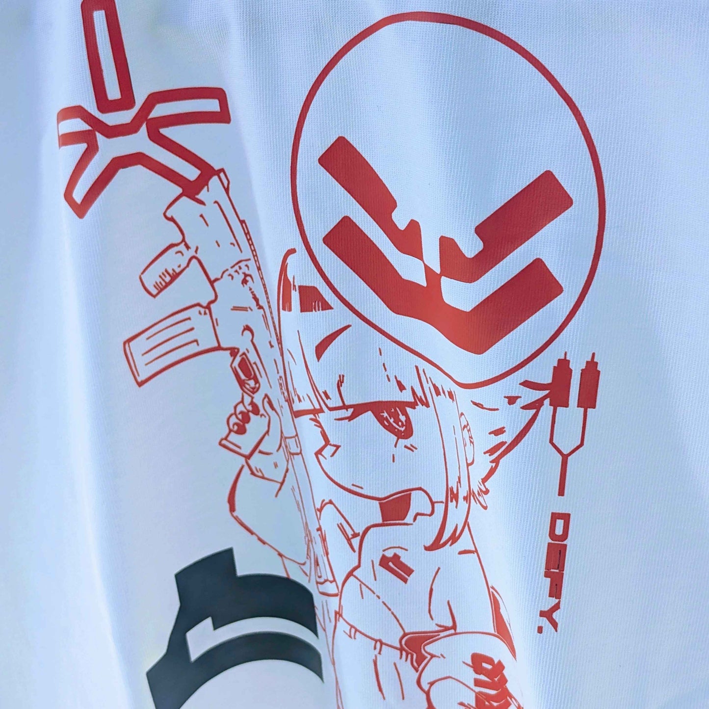 CYBE RUNNER 001 White T-Shirt
