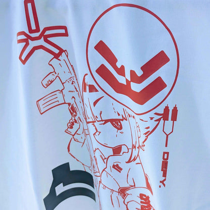 CYBE RUNNER 001 White T-Shirt
