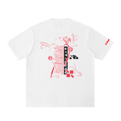 CYBE RUNNER 001 White T-Shirt