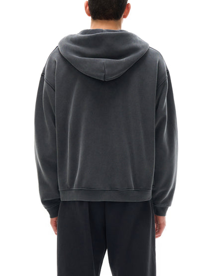 Zip-Through Boxy Hoodie