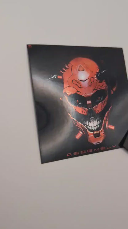 Assembly I holographic stickers